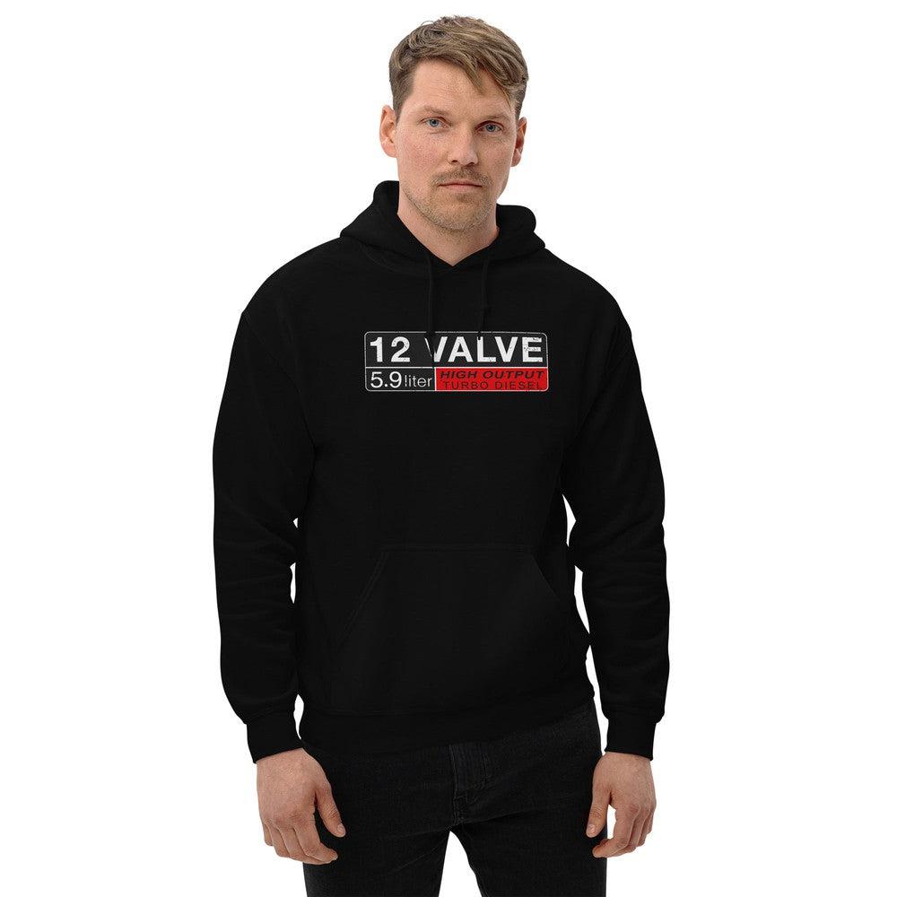 12v diesel 1st gen ram / second gen ram hoodie in black