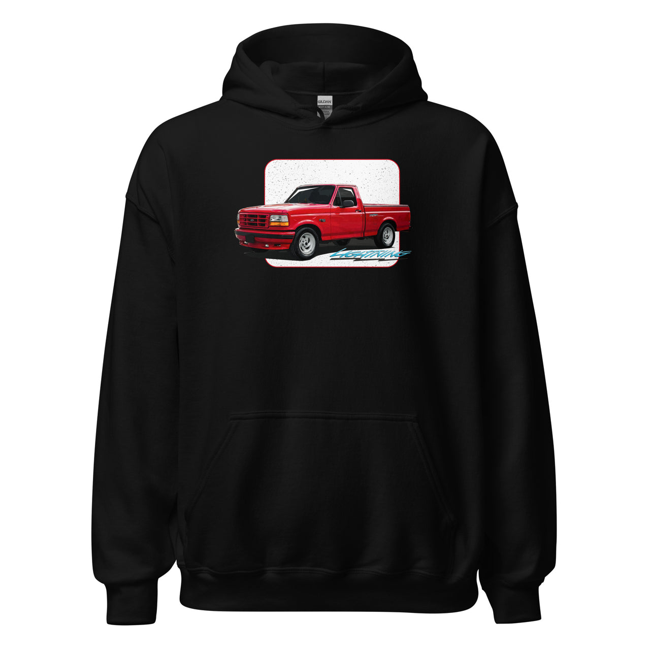 First Gen F150 Lightning Hoodie Sweatshirt in black