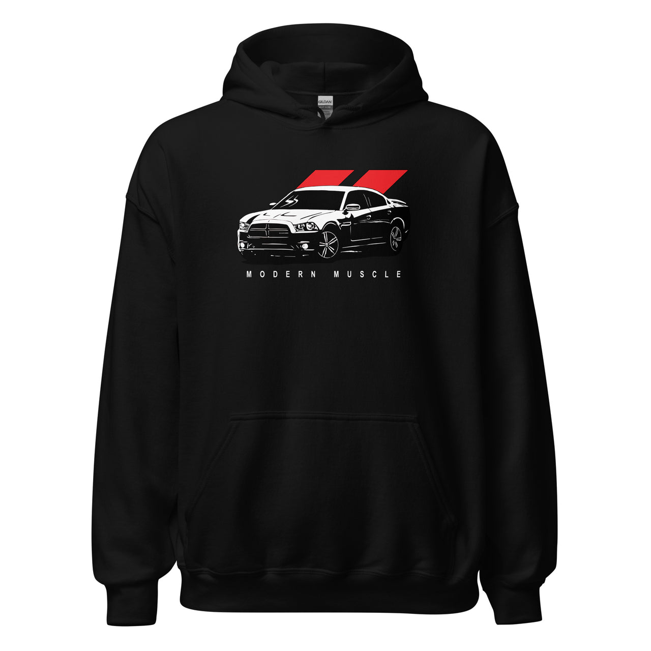 2010-2014 Charger Hoodie in black