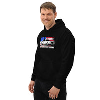 Thumbnail for 68 Mustang GT500 Hoodie modeled in black