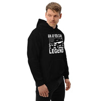 Thumbnail for man modeling a K5 Blazer Squarebody Hoodie in black