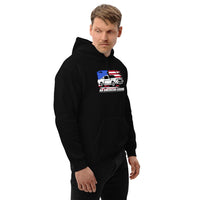 Thumbnail for 68 Mustang GT500 Hoodie modeled in black