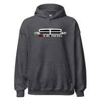 Thumbnail for 2nd Gen 12v Truck Hoodie Sweatshirt-In-Dark Heather-From Aggressive Thread