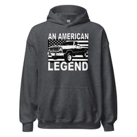 Thumbnail for 1st Gen Dodge Ram American Flag Hoodie
