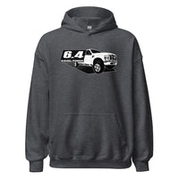 Thumbnail for 6.4 Powerstroke Hoodie in grey