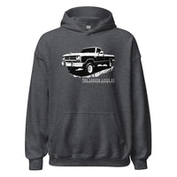 Thumbnail for First Gen Truck - Legend Lives On - Hoodie Sweatshirt-In-Dark Heather-From Aggressive Thread
