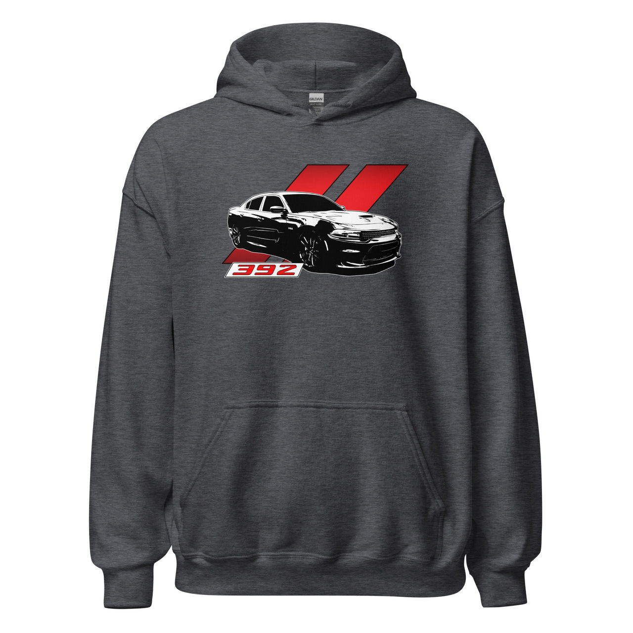 Charger 392 Hoodie in grey
