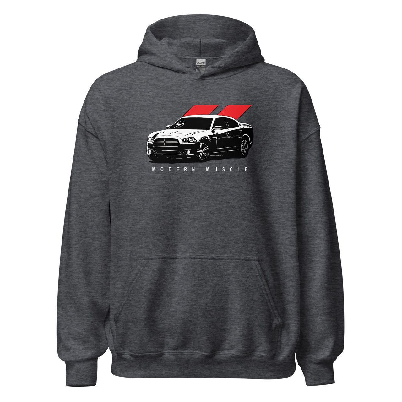 2010-2014 Charger Hoodie in grey