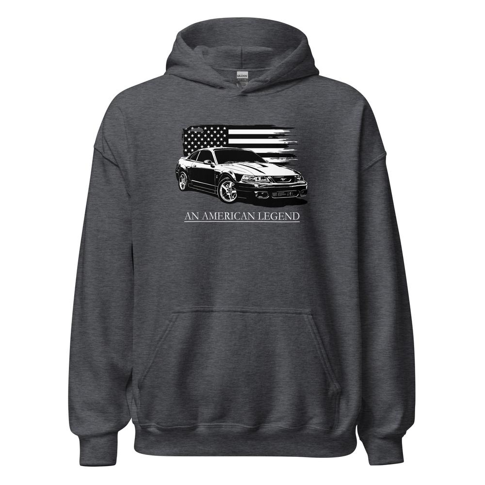 2004 Mustang Cobra Hoodie in grey