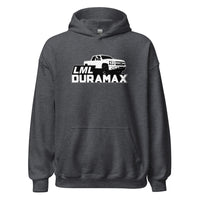 Thumbnail for Early LML Duramax Truck Hoodie in grey