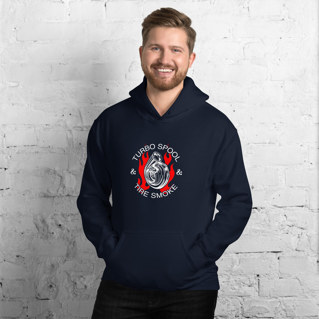 Turbo Spool And Tire Smoke Hoodie