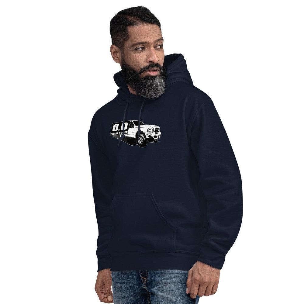 6.0 Powerstroke Hoodie in navy