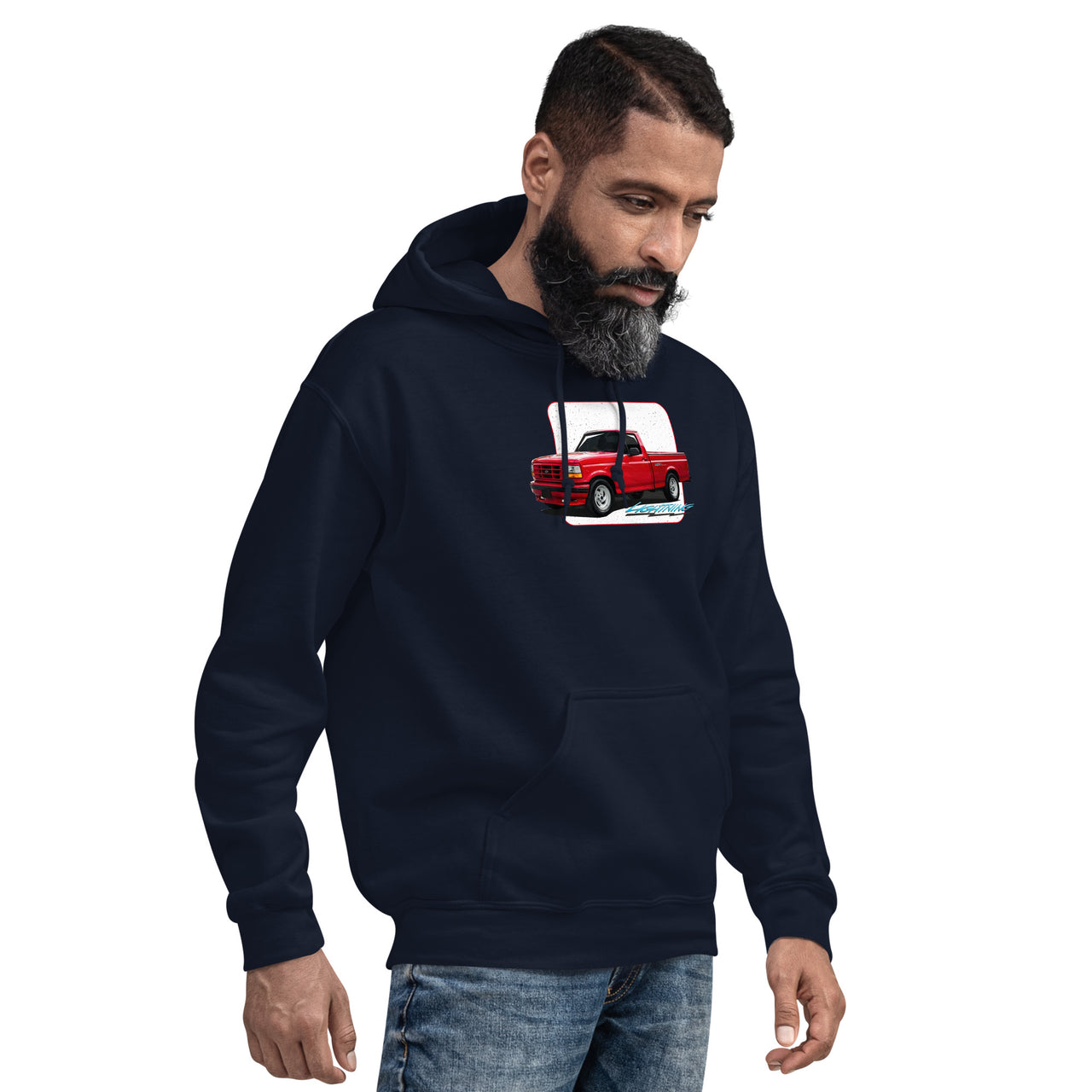 First Gen F150 Lightning Hoodie Sweatshirt in navy