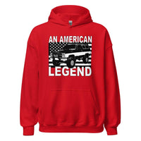 Thumbnail for K5 Blazer Squarebody Hoodie in red