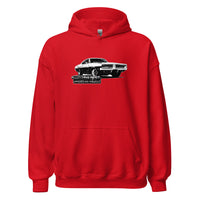 Thumbnail for 1969 Charger Hoodie in red