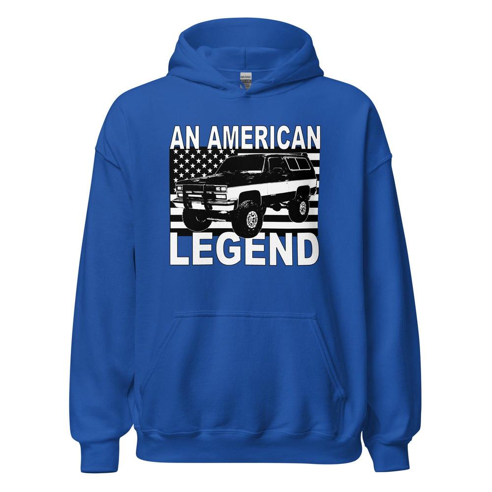 K5 Blazer Squarebody Hoodie in royal