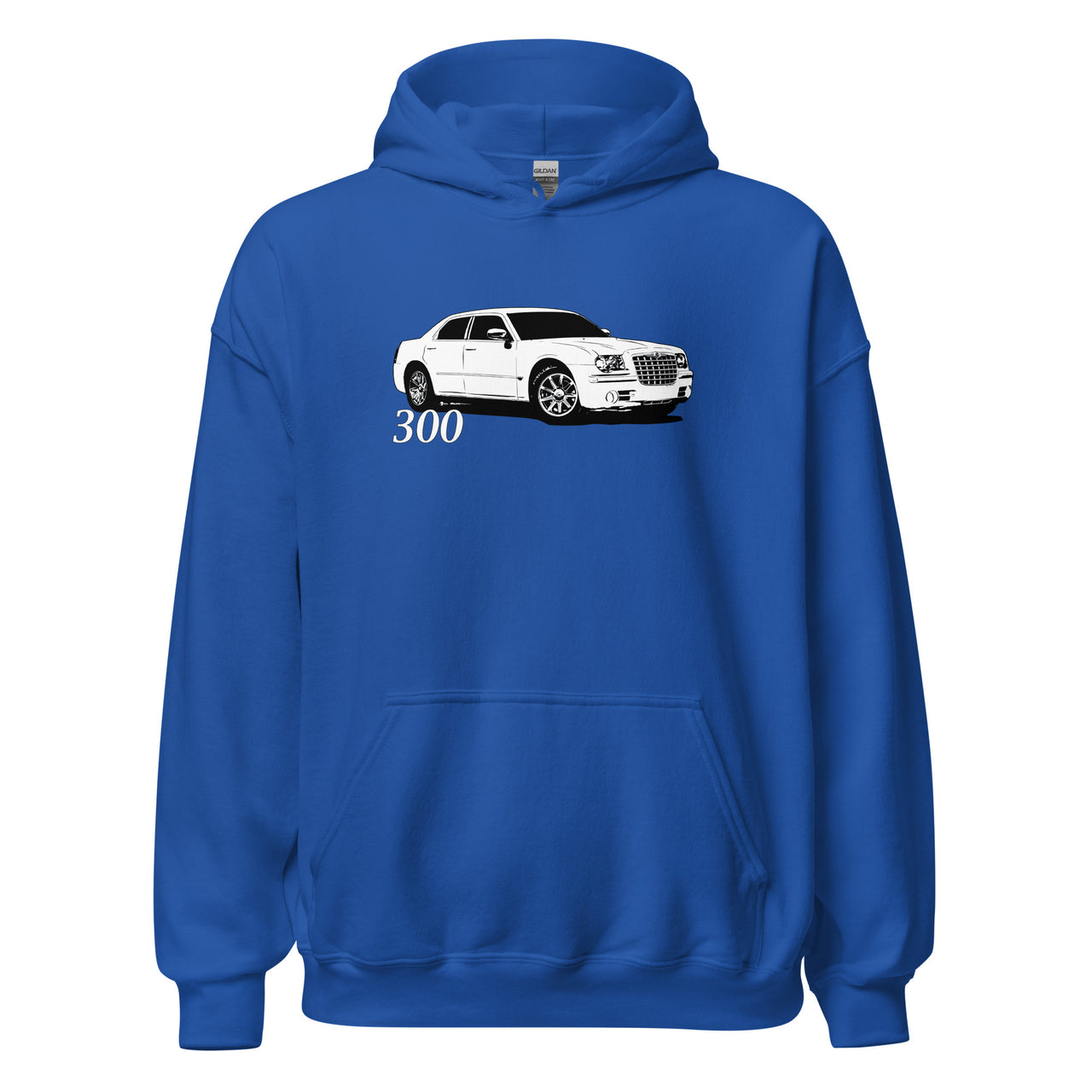 Early Chrysler 300 Hoodie in royal