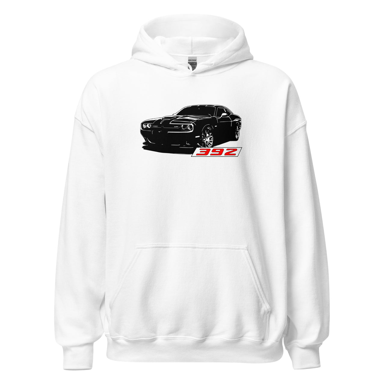 Challenger SRT 392 Hoodie in white