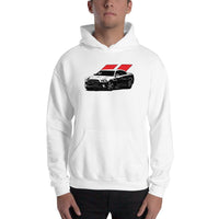 Thumbnail for 2010-2014 Charger Hoodie modeled in white