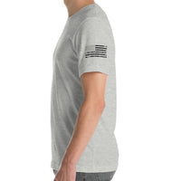 Thumbnail for American Flag Sleeve Print t-shirt