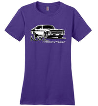 Thumbnail for Nova T-Shirt - Womens - American Muscle-In-Purple-From Aggressive Thread