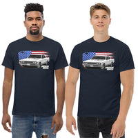Thumbnail for men modeling 1967 Chevelle T-shirt - navy