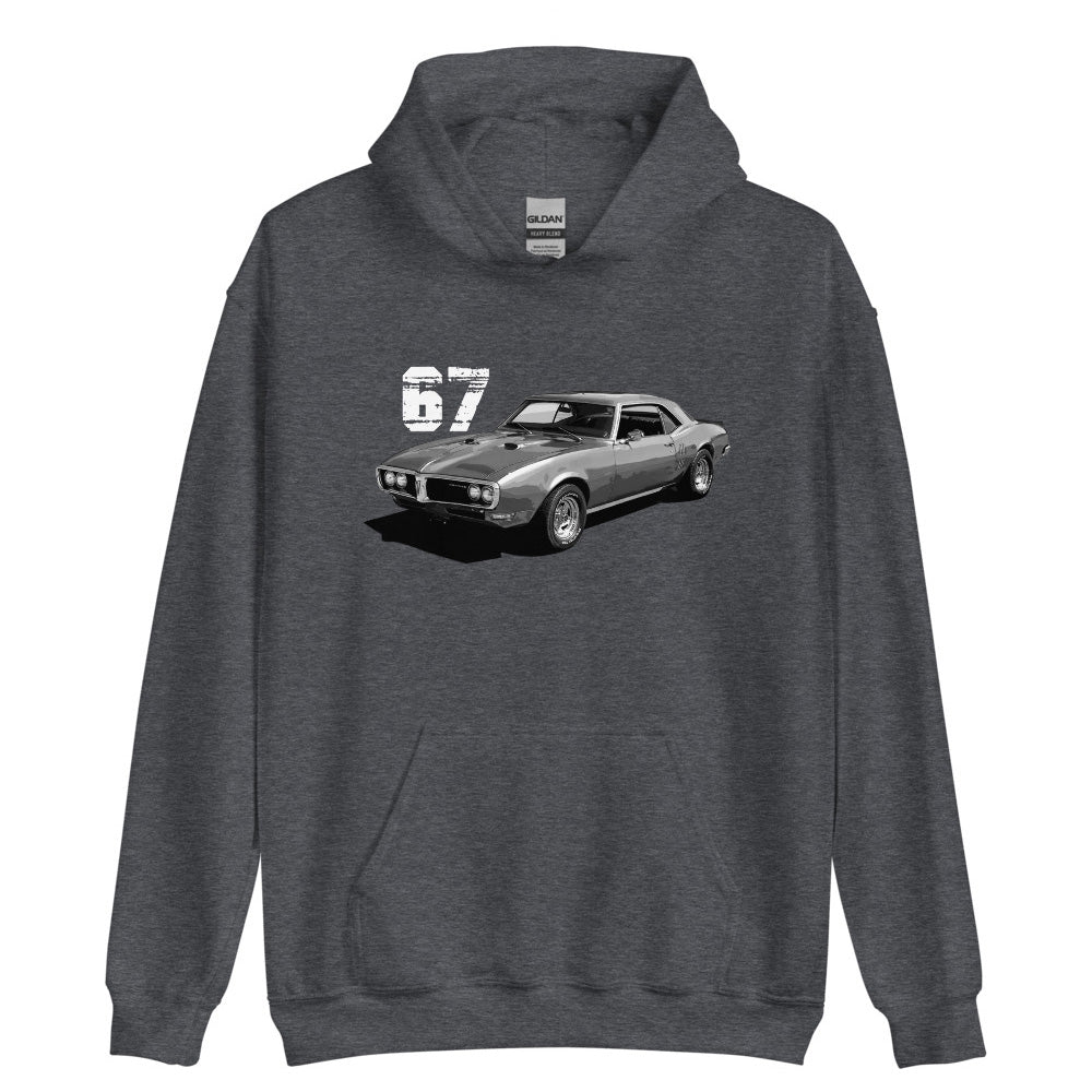 67 Firebird Hoodie in dark heather