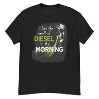 Thumbnail for Diesel Truck T-Shirt - Love the smell of diesel in the morning - Black