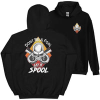 Thumbnail for Car enthusiasts Turbo Hoodie Let It Spool - From Aggressive Thread