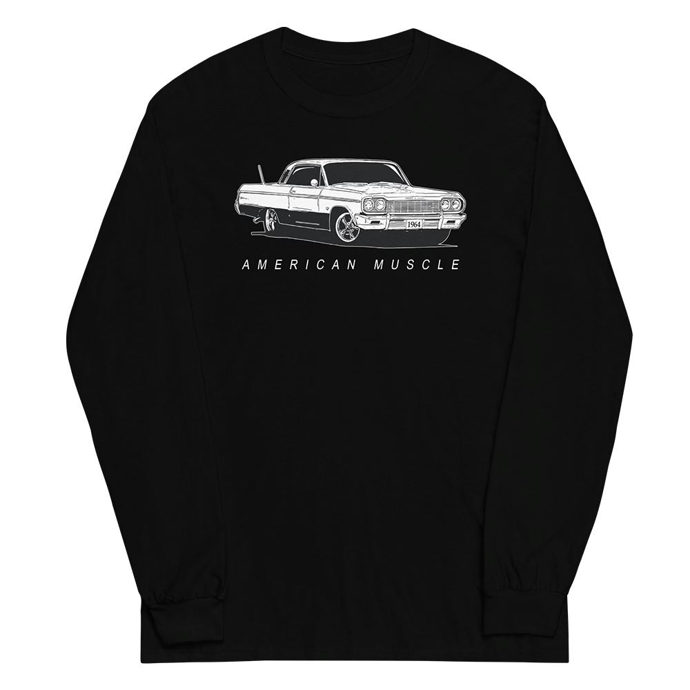 1964 Chevrolet Impala T-Shirt | Aggressive Thread Muscle Car Apparel