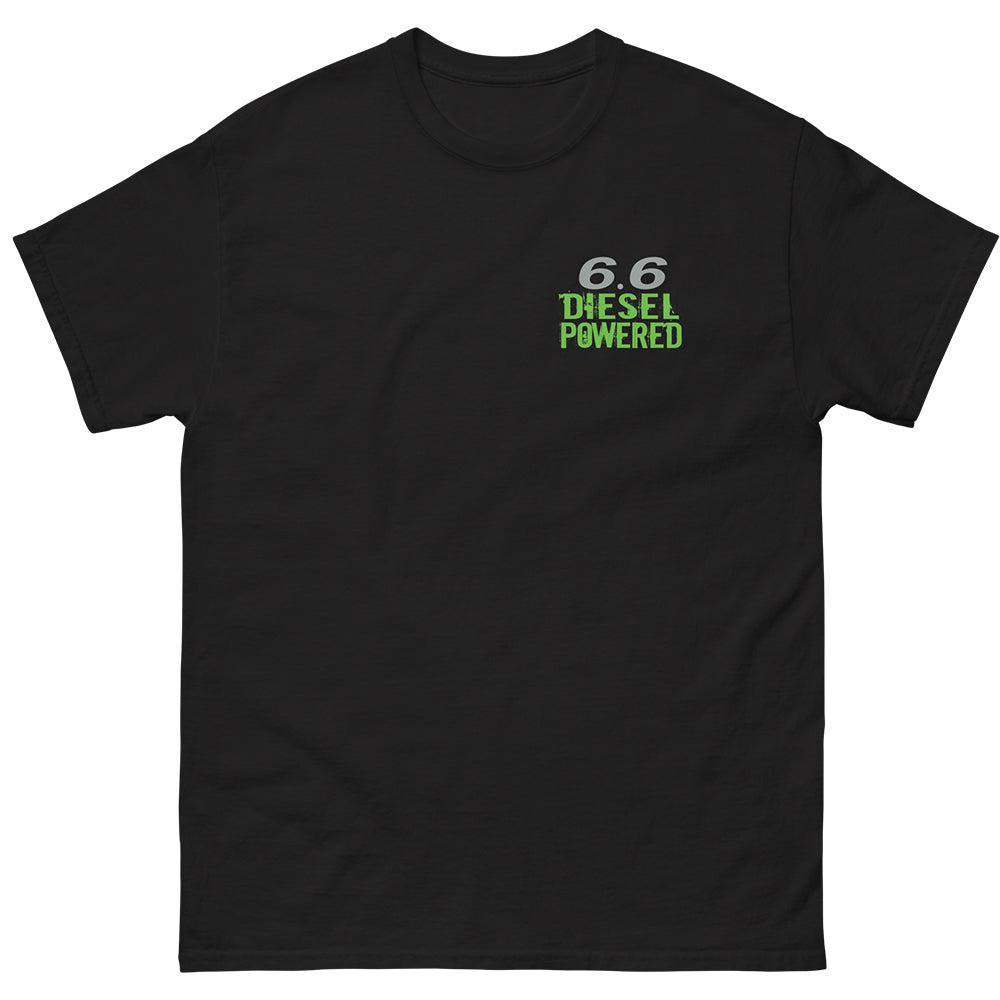 Black Duramax Shirt From Aggressive Thread - Front