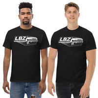 Thumbnail for Men Wearing a LBZ Duramax T-Shirt From Aggressive Thread - Color Black