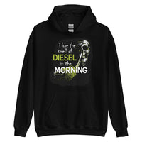 Thumbnail for Diesel Truck Hoodie From Aggressive Thread - Color Black