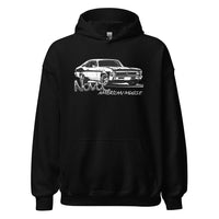 Thumbnail for 68-72 Nova Hoodie From Aggressive Thread - Color Black
