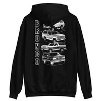 Thumbnail for OBS Ford Bronco Hoodie Sweatshirt From Aggressive Thread