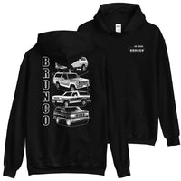 Thumbnail for OBS Ford Bronco Hoodie Sweatshirt From Aggressive Thread