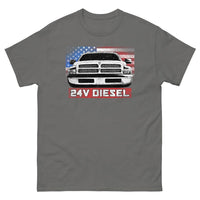 Thumbnail for 24v Cummins T-Shirt From Aggressive Thread - Grey