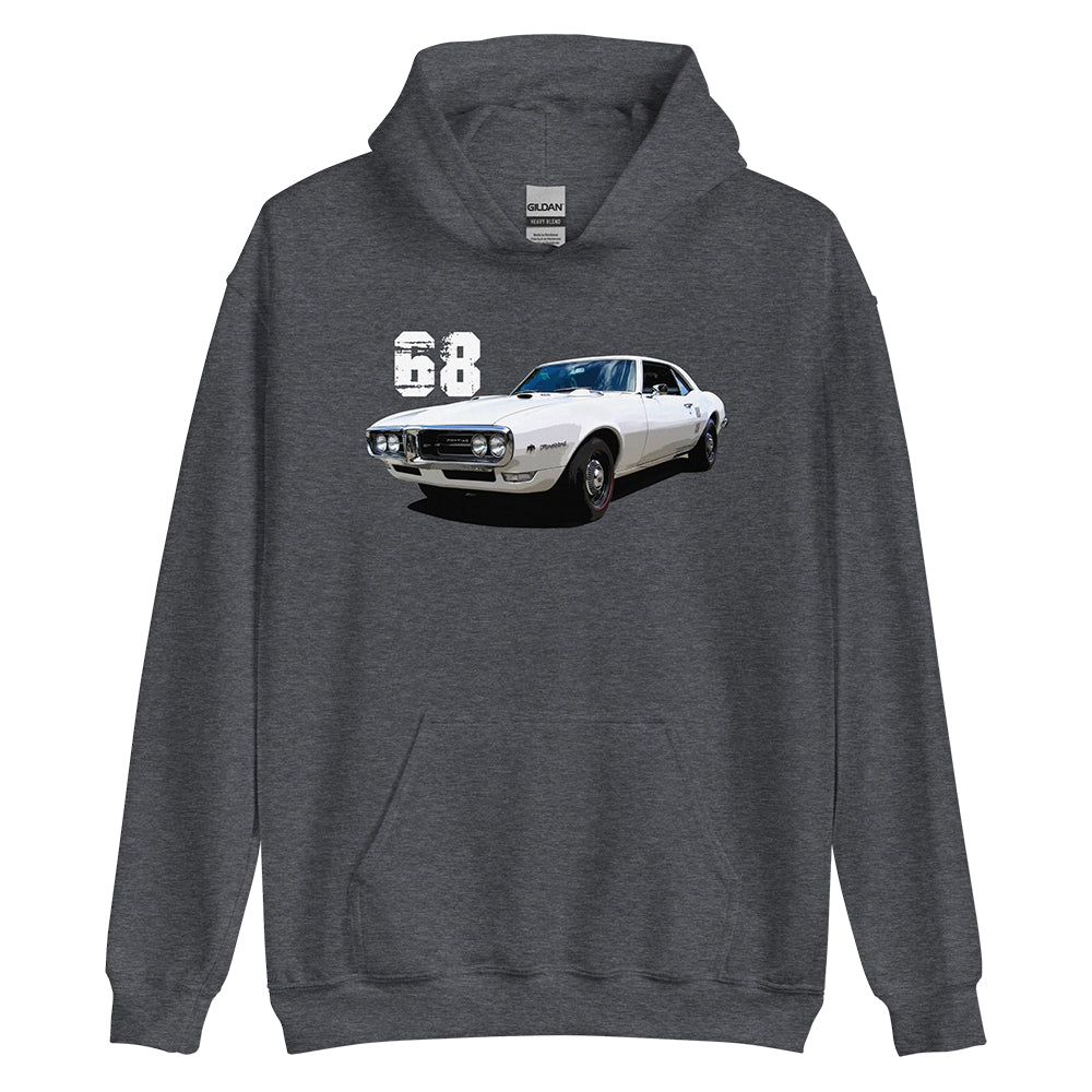 68 Firebird Hoodie From Aggressive Thread - Grey