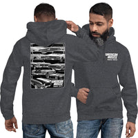 Thumbnail for Man Wearing a Chevelle Hoodie in Grey From Aggressive Thread