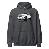 Thumbnail for 4TH Gen 6.7l Cummins Truck Hoodie in grey