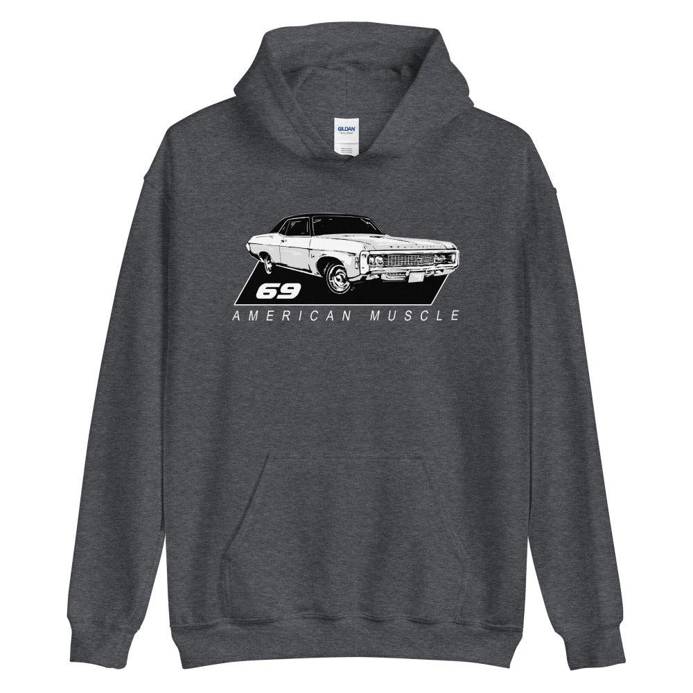 69 Impala Hoodie in grey