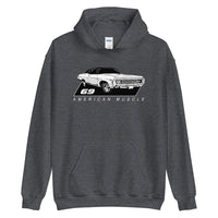 Thumbnail for 69 Impala Hoodie in grey