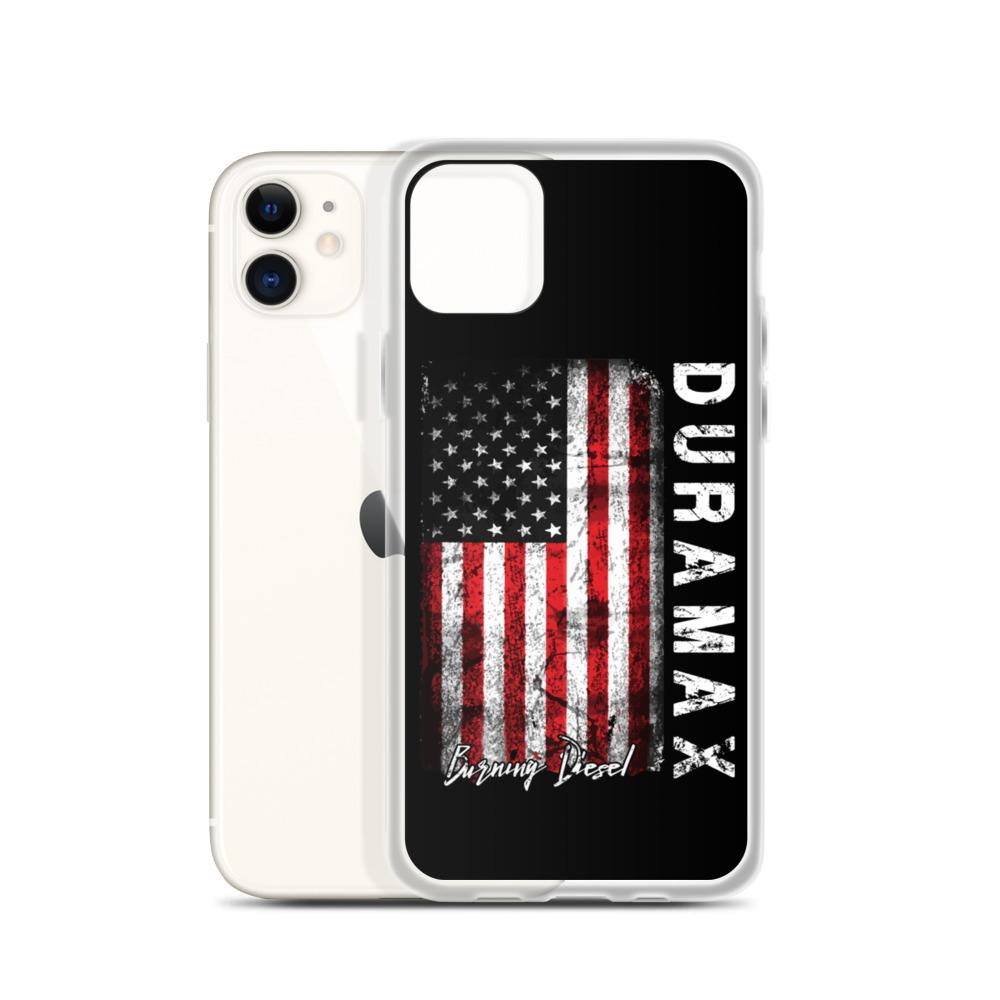 Duramax American Flag Protective Phone Case - Fits iPhone-In-iPhone 11-From Aggressive Thread