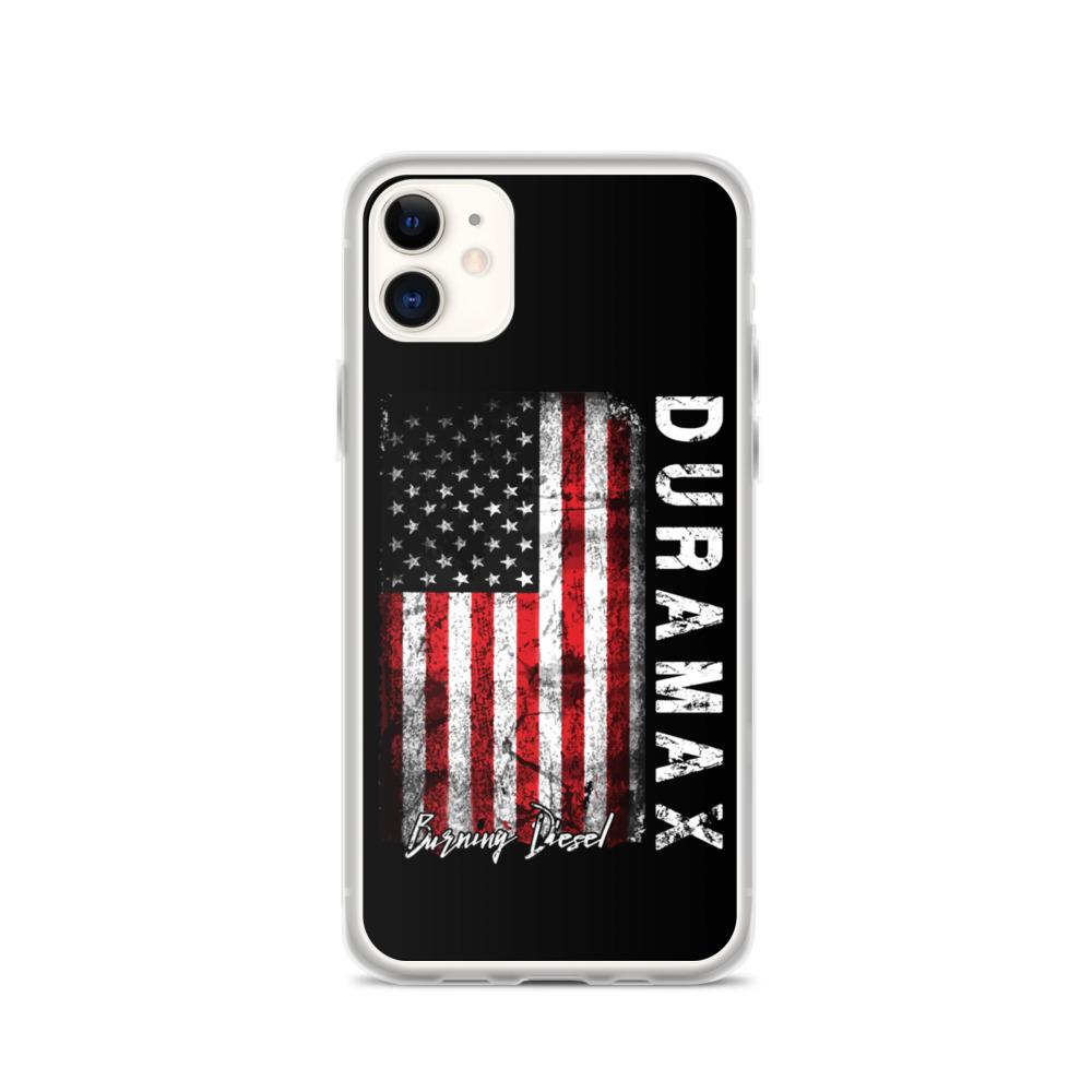 Duramax American Flag Protective Phone Case - Fits iPhone-In-iPhone 11-From Aggressive Thread