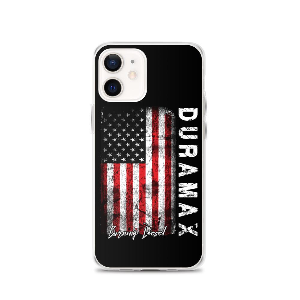 Duramax American Flag Protective Phone Case - Fits iPhone-In-iPhone 12-From Aggressive Thread
