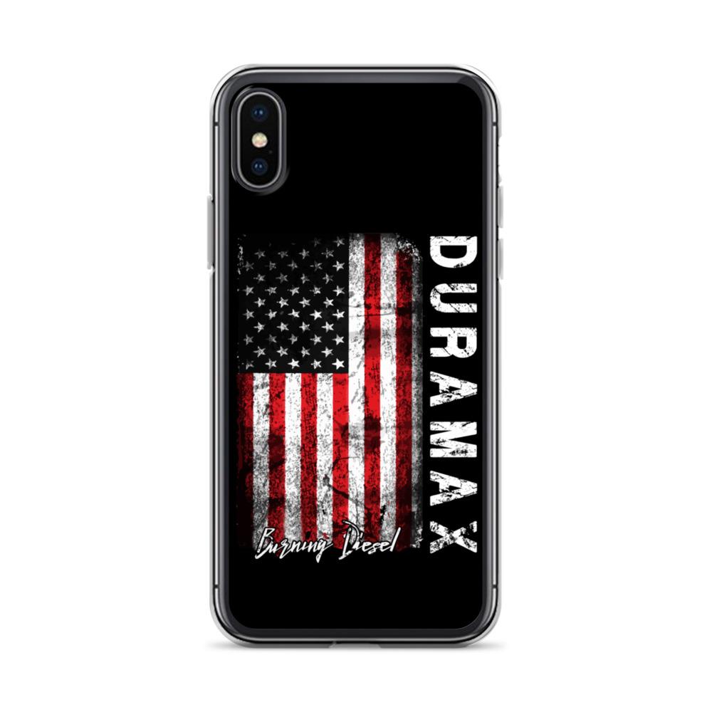 Duramax American Flag Protective Phone Case - Fits iPhone-In-iPhone X/XS-From Aggressive Thread