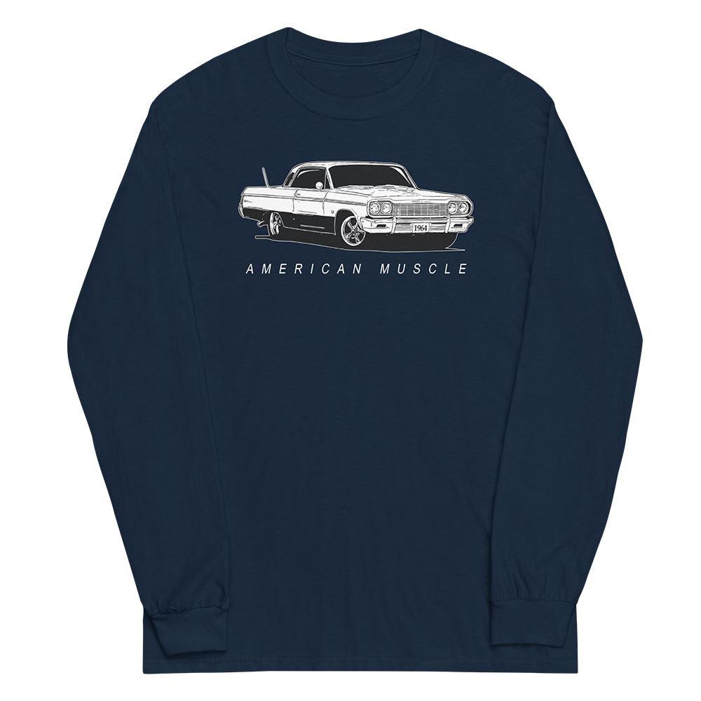 1964 Chevrolet Impala T-Shirt | Aggressive Thread Muscle Car Apparel