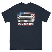 Thumbnail for 24v Cummins T-Shirt From Aggressive Thread - Navy