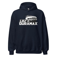 Thumbnail for LBZ Duramax Truck Hoodie in navy | Aggressive Thread