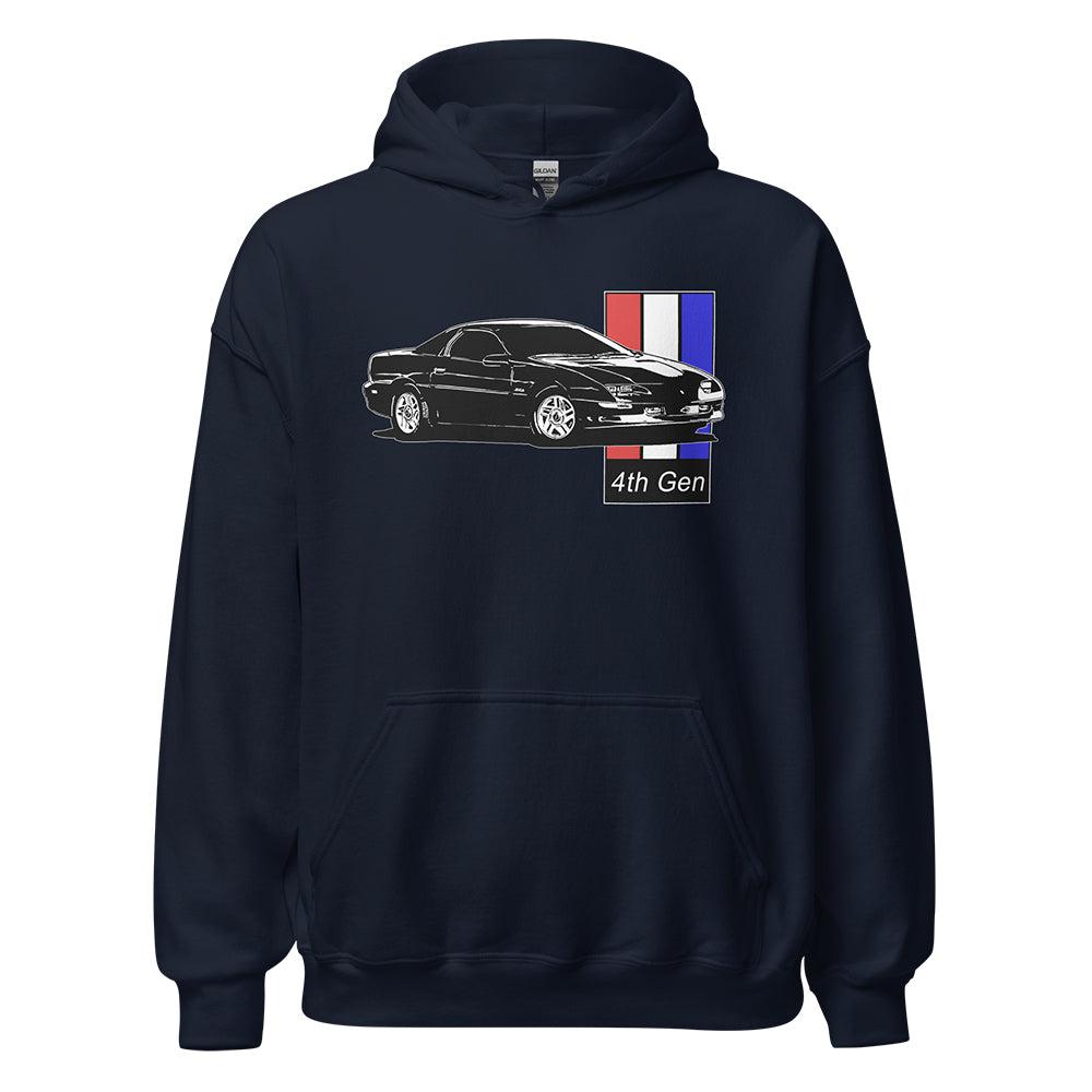 4th Gen Camaro Hoodie in navy